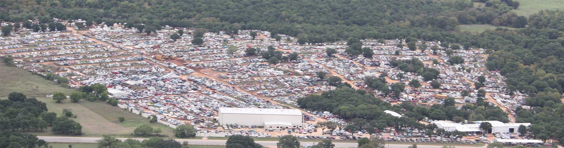 Salvage Yard Aerial