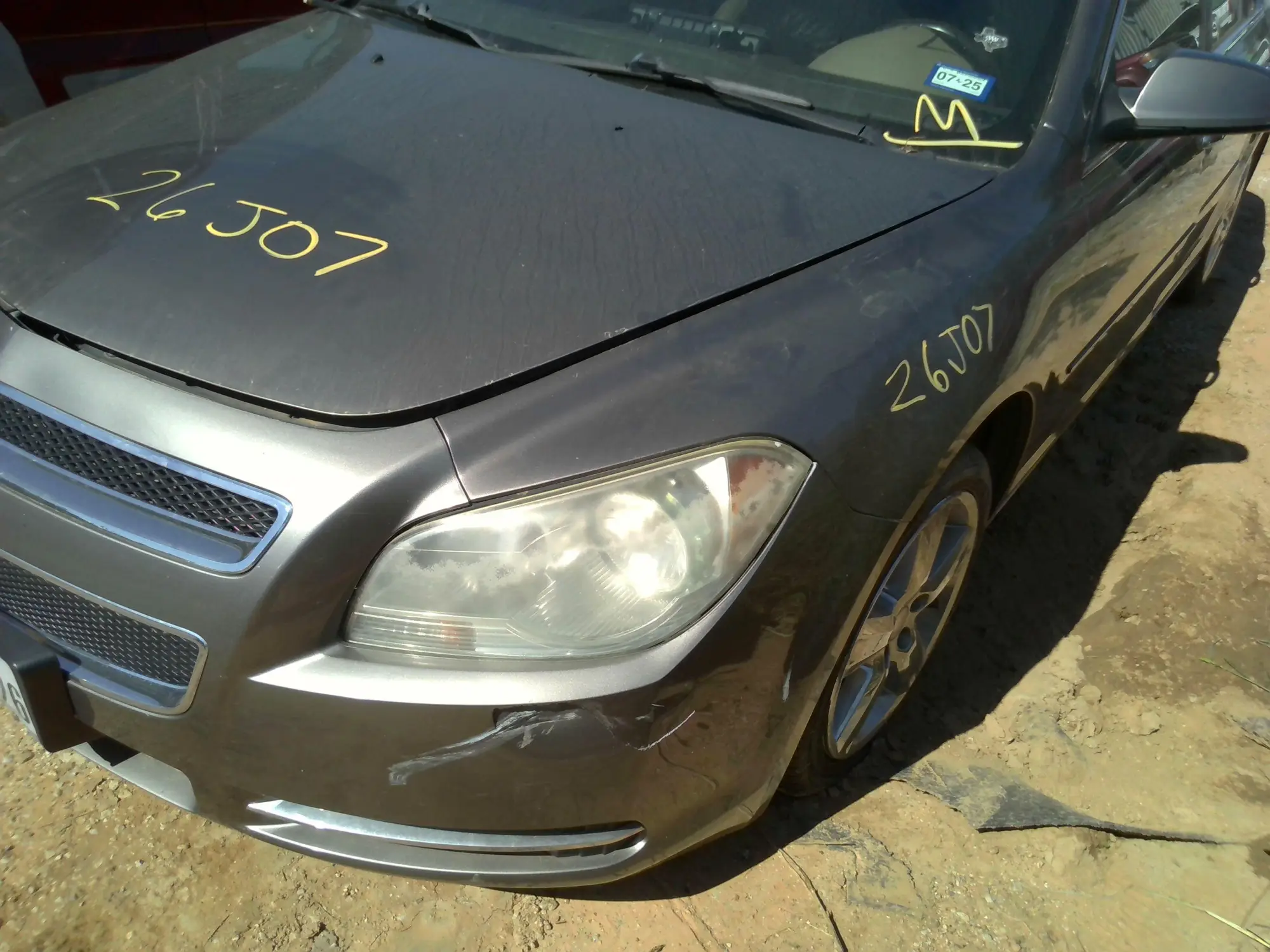 2012 Chevrolet Malibu LT used parts, photo 1 of 8